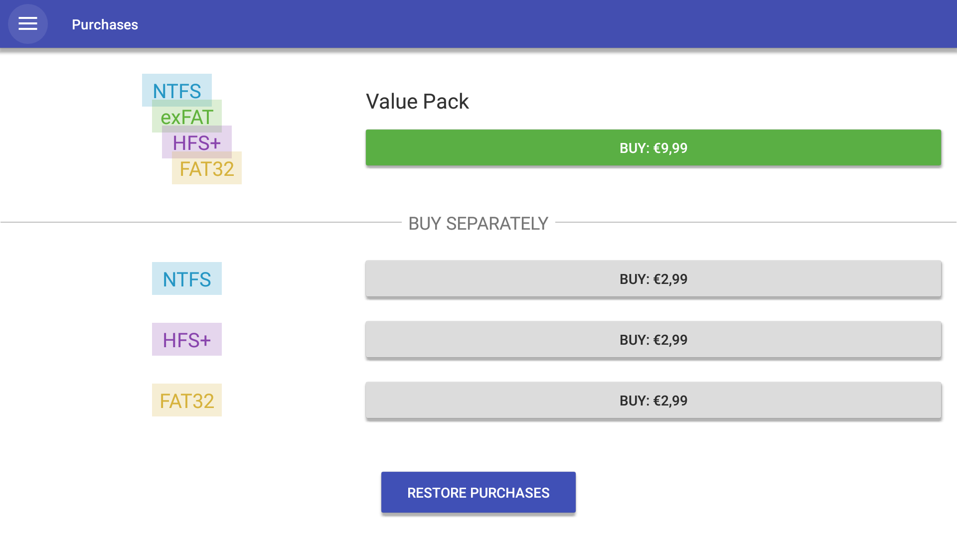Microsoft exFAT/NTFS for Android Paragon Software