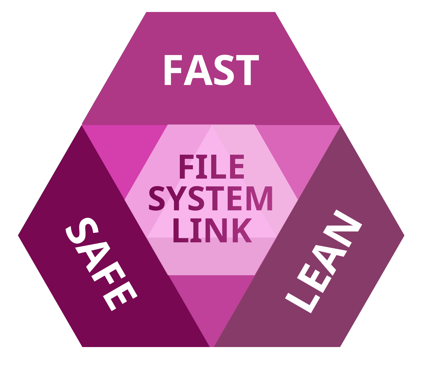 Paragon File System Link: Fast, Safe, Lean. Pick all three.