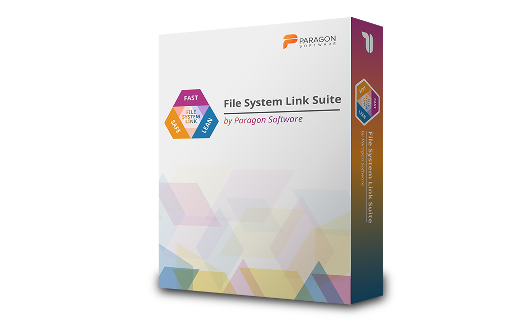 File System Link Suite by Paragon Software. Bannière HTML.