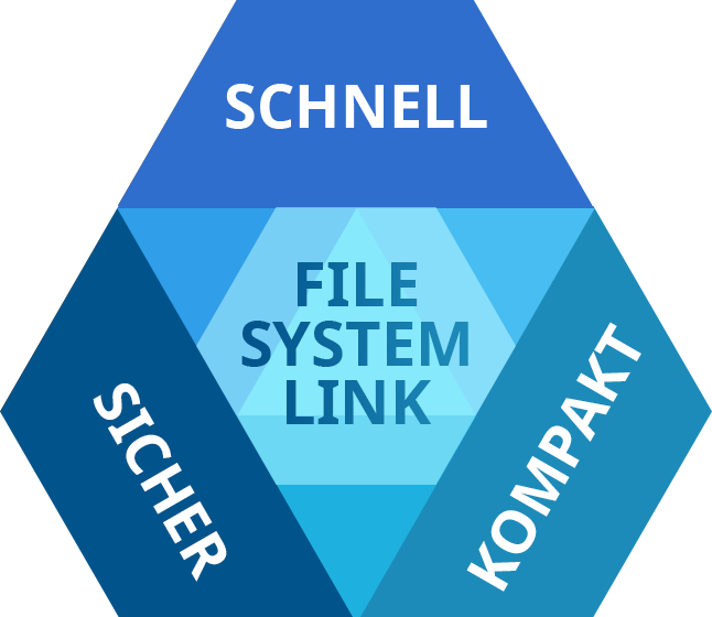 Paragon File System Link: Schnell, Sicher, Kompakt. 3fach stark.