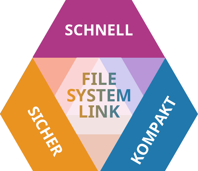 Paragon File System Link: Schnell, Sicher, Kompakt. 3fach stark.