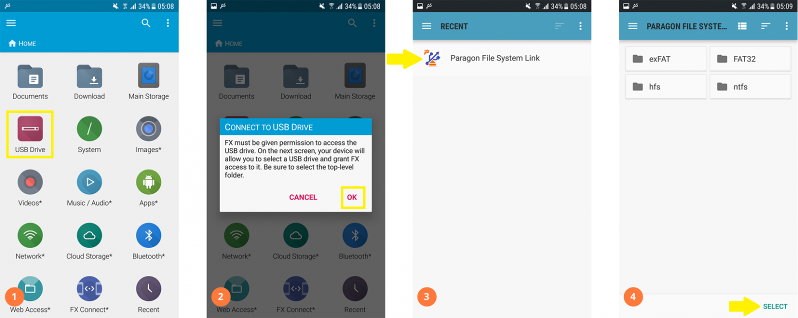 Microsoft exFAT/NTFS for Android Paragon Software